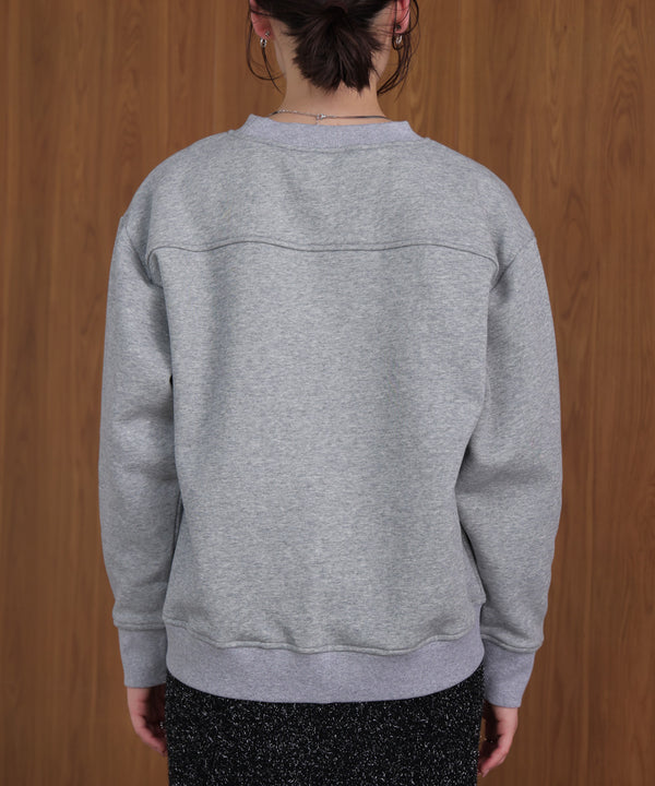 裏起毛レタリングロゴプルオーバー