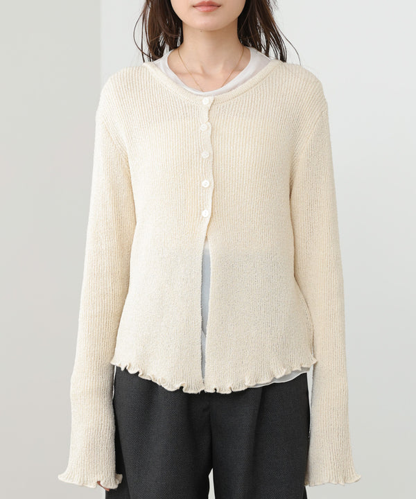 ヘムメロウスリットカーディガン