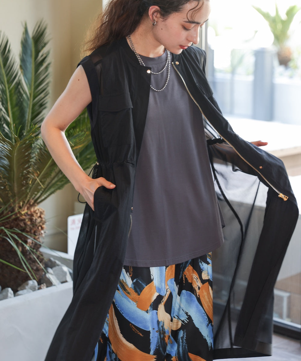 メッシュドッキングワークジレ［4/30発送予定］