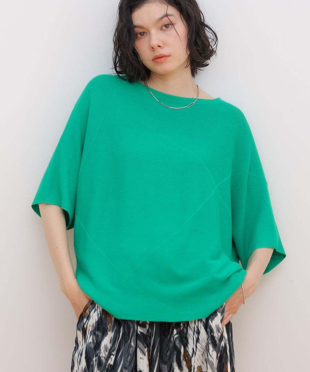クロスラインドルマンニット［6/5発送予定］