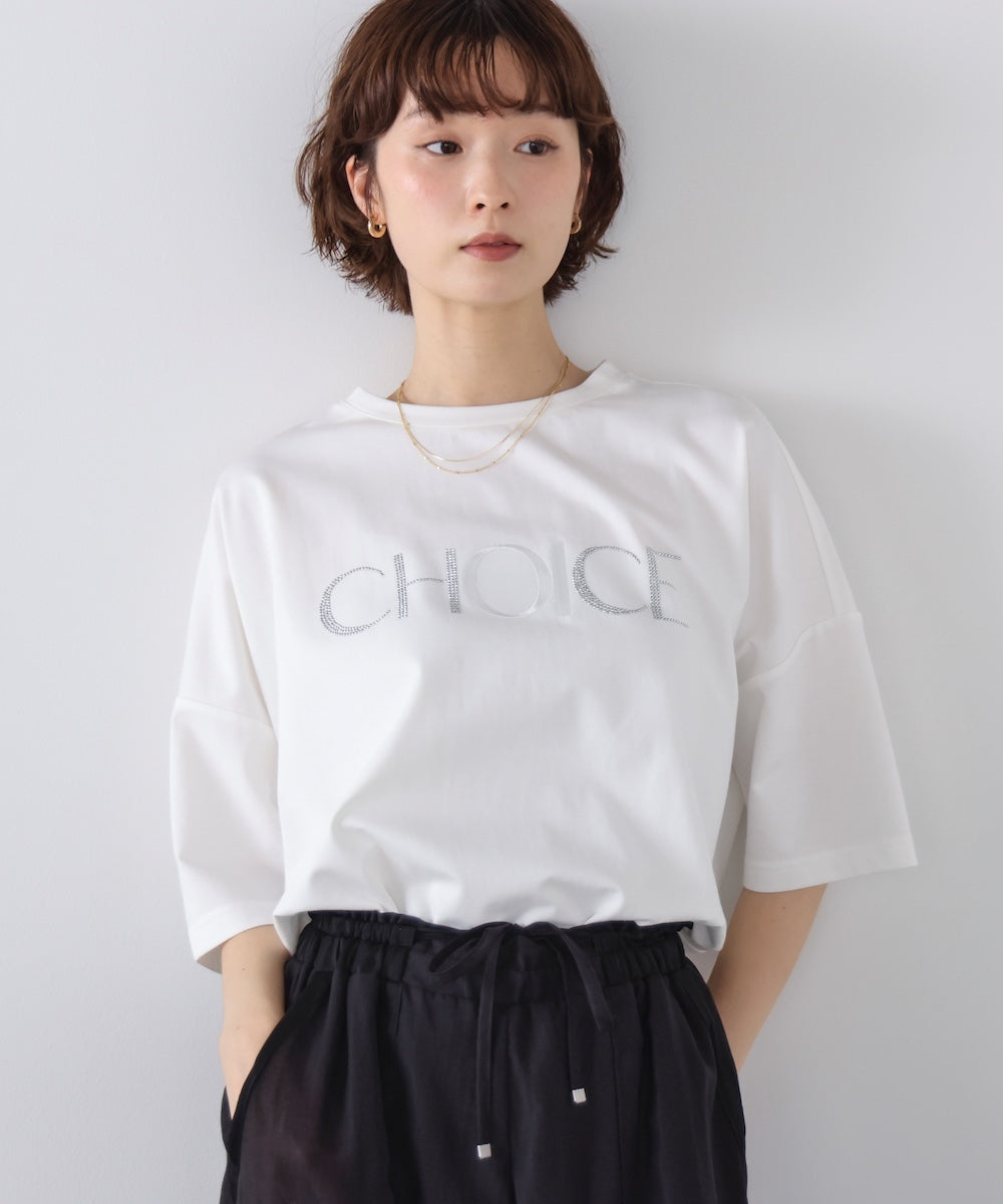ビジューロゴＴシャツ