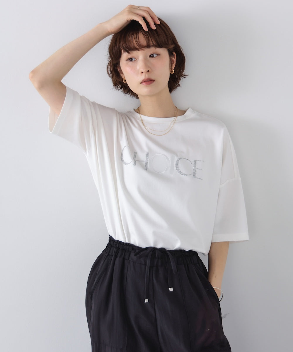 ビジューロゴＴシャツ