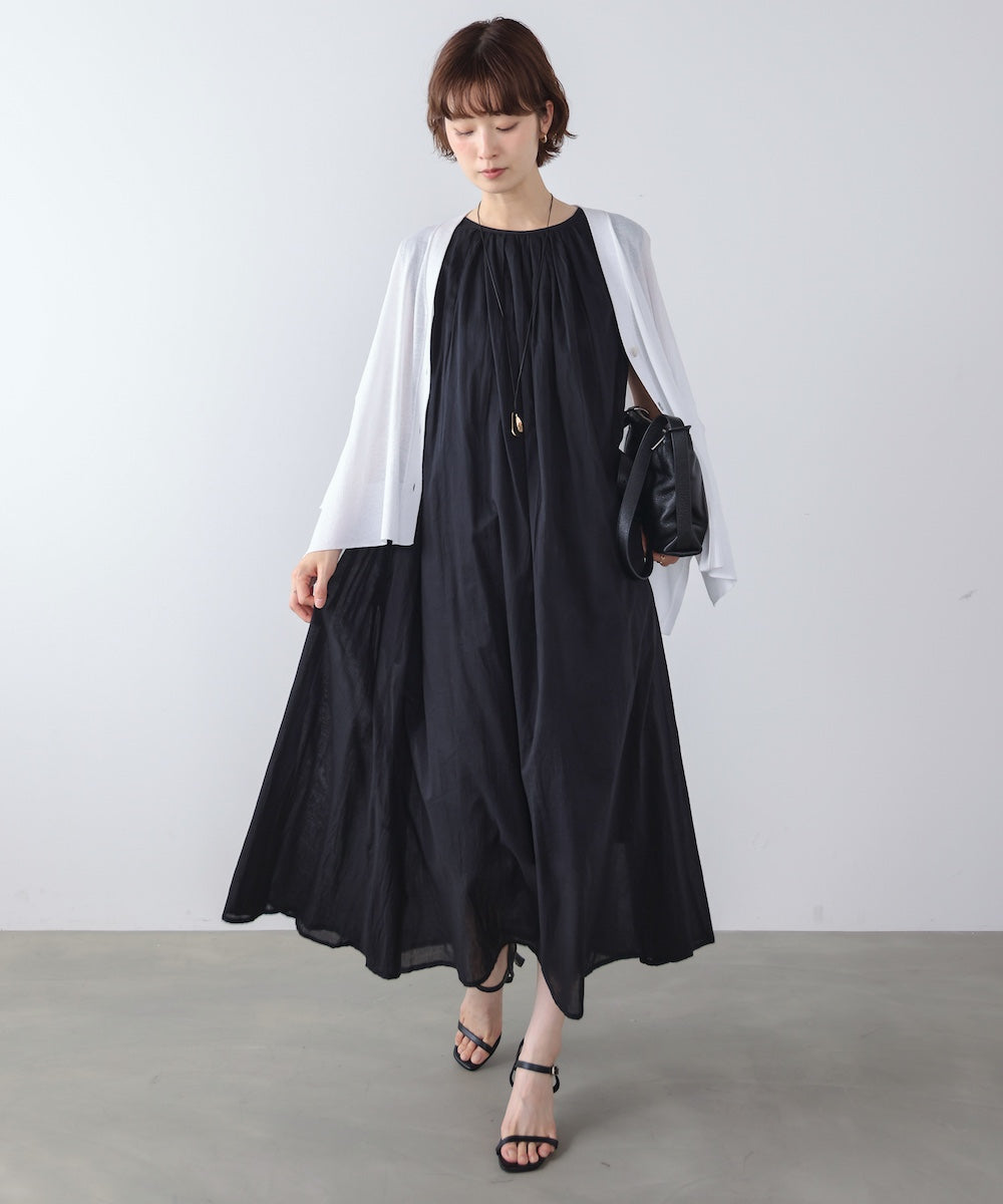 【新色追加】ＵＶサラサラＢＯＸシルエット前後差カーデ