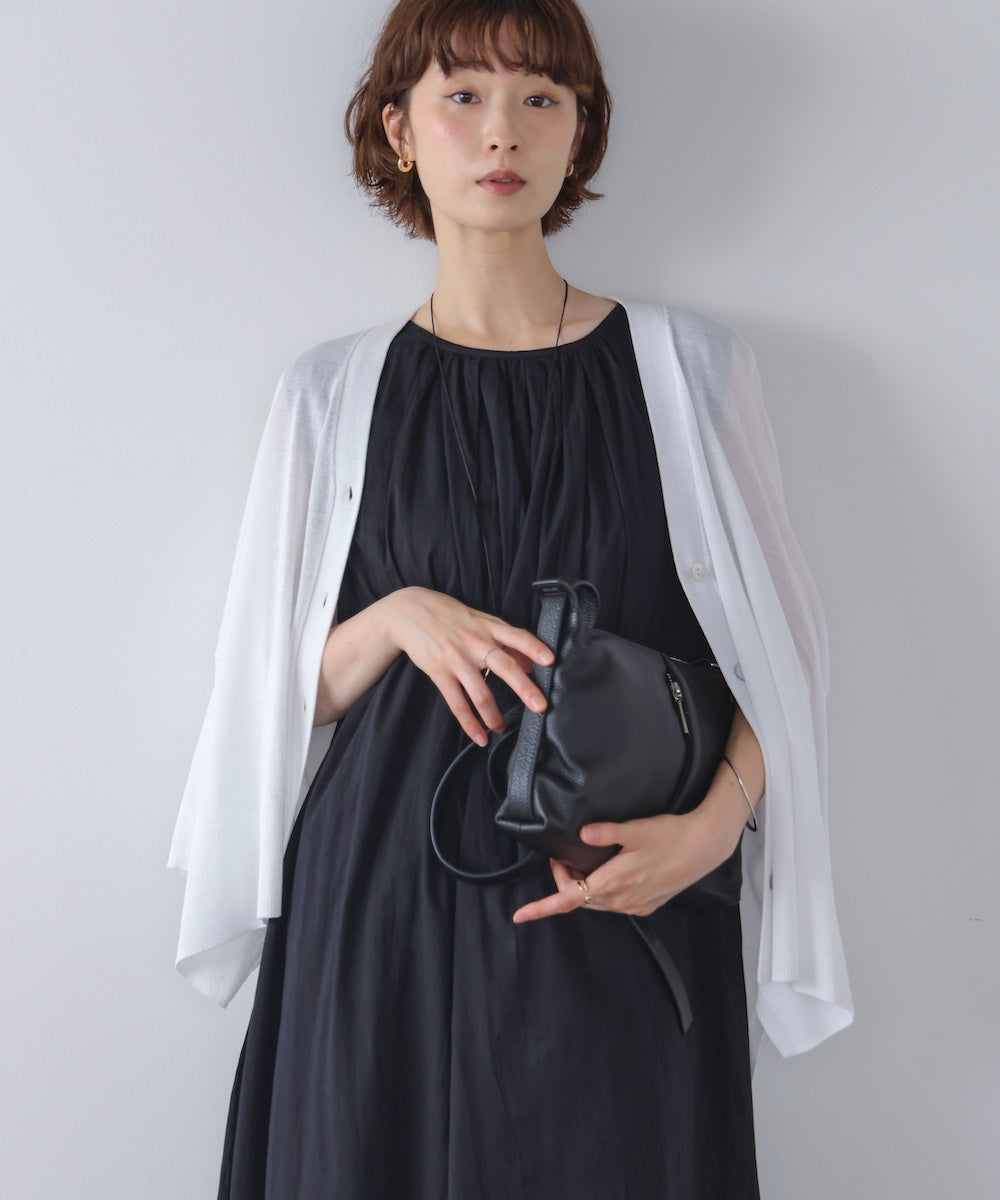 【新色追加】ＵＶサラサラＢＯＸシルエット前後差カーデ