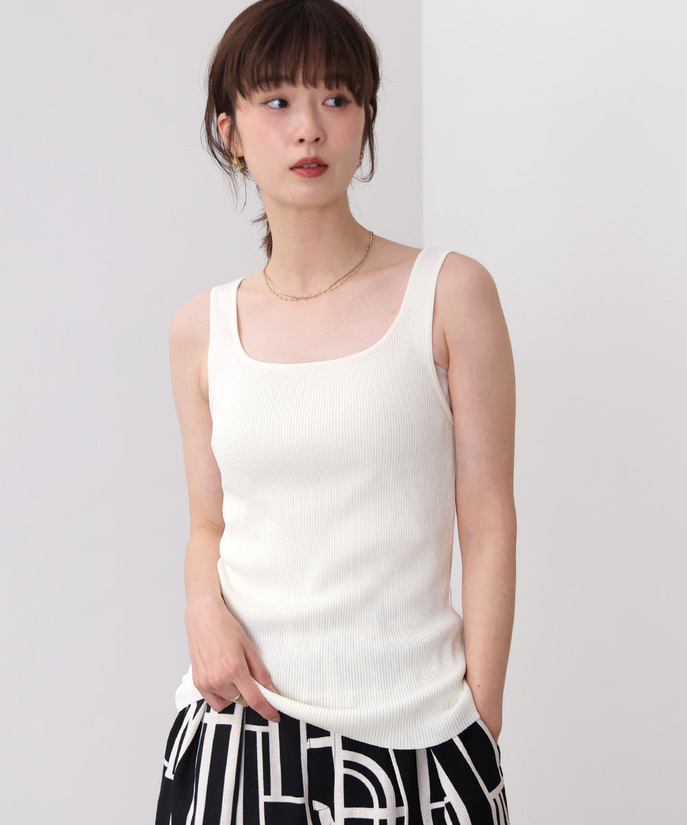 リブタンクトップ［4/30発送予定］