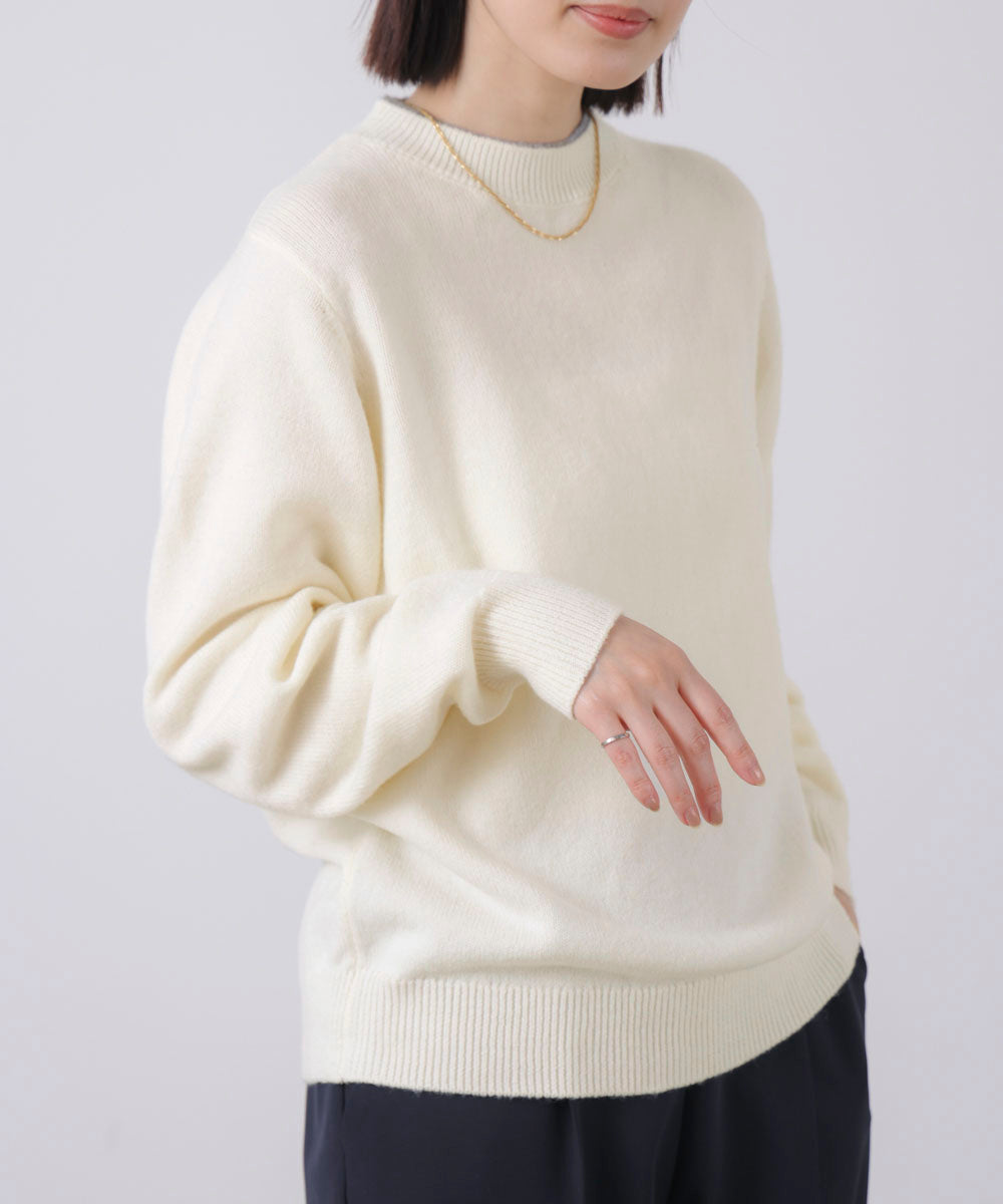 もちもちバイカラーニット［2/6発送予定］