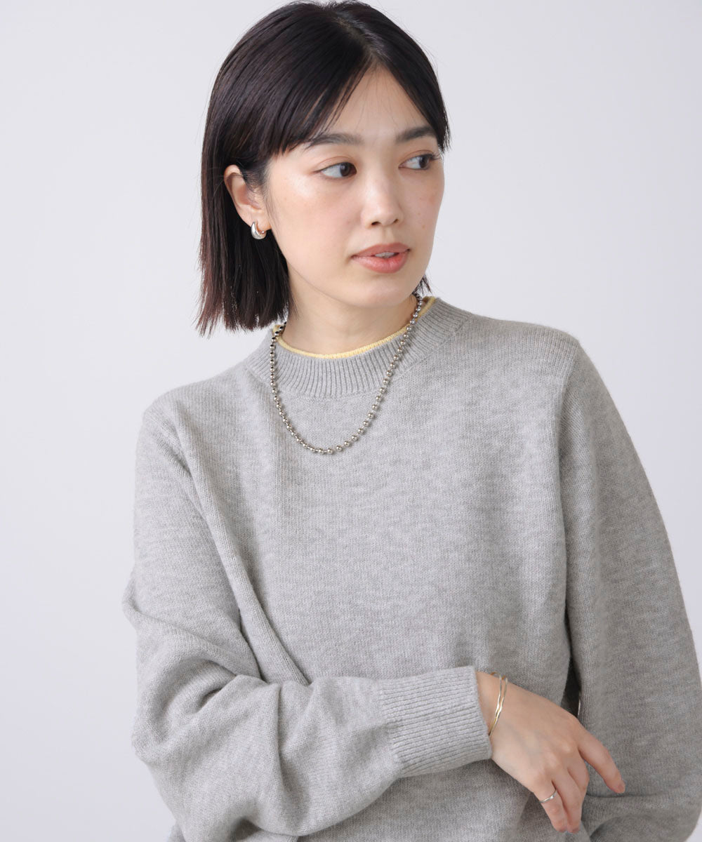 もちもちバイカラーニット［2/6発送予定］