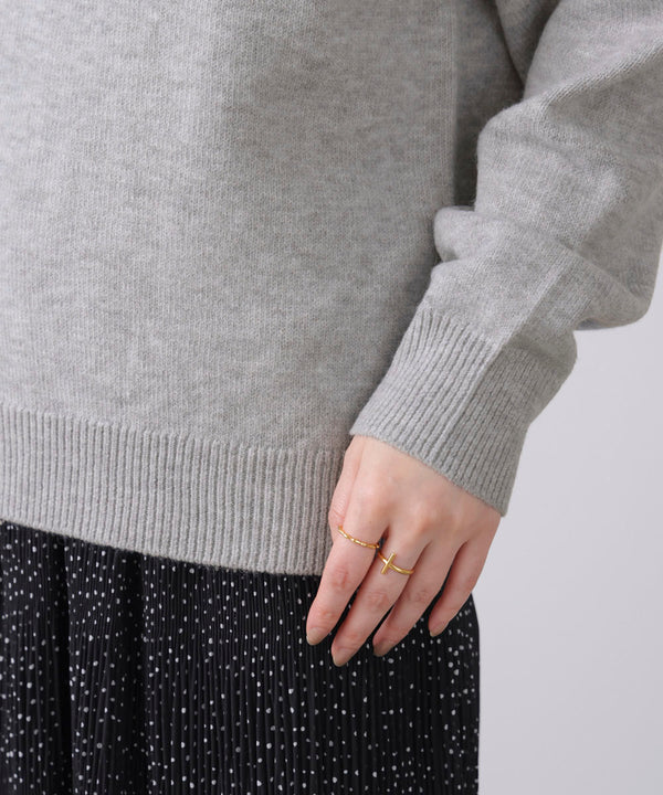 もちもちバイカラーニット［2/6発送予定］