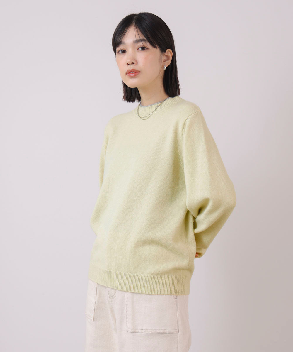 もちもちバイカラーニット［2/6発送予定］