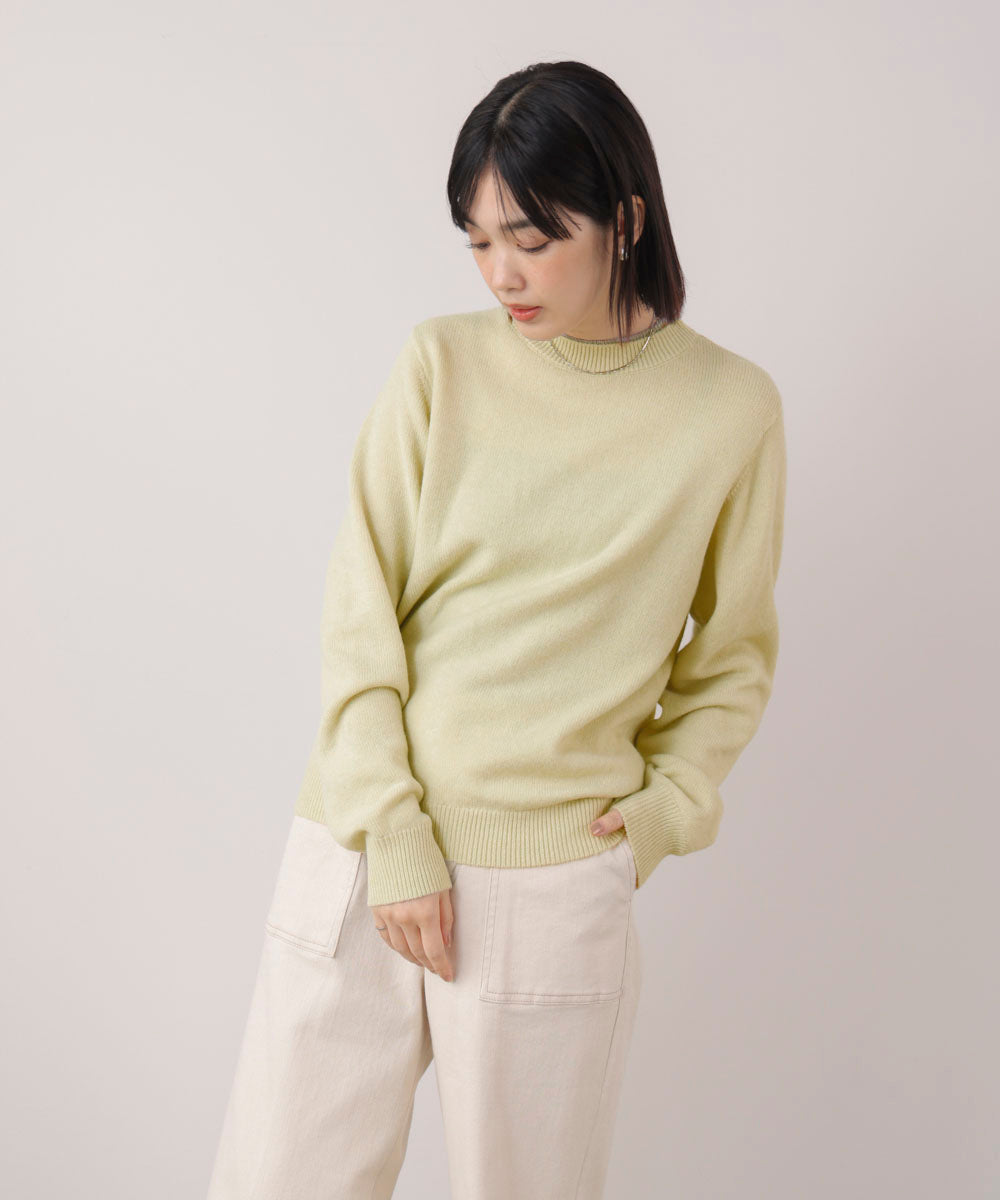 もちもちバイカラーニット［2/6発送予定］