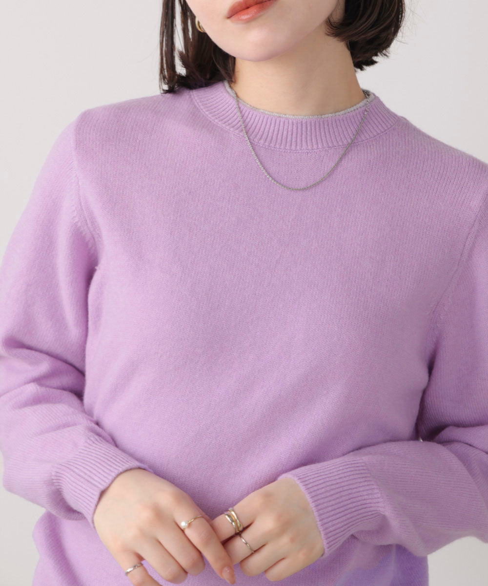 もちもちバイカラーニット［2/6発送予定］