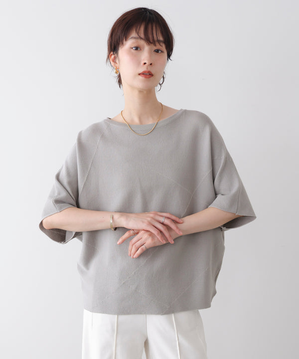 クロスラインドルマンニット［6/5発送予定］