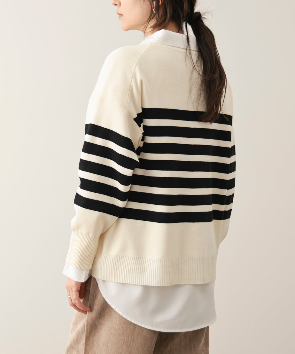 ゆるニットセットレイヤードプルオーバー［10/22発送予定］