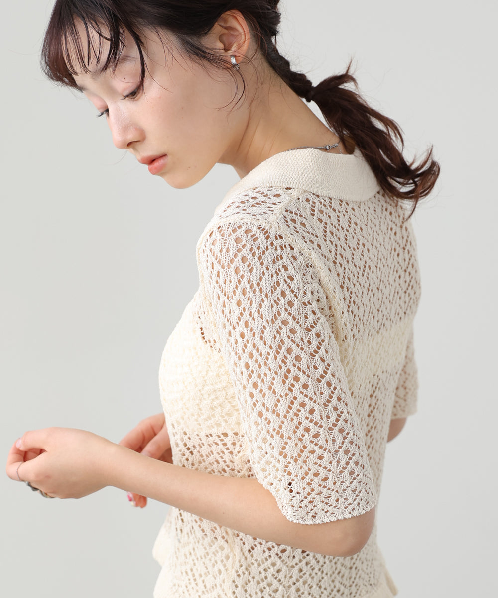 透かし編みニットＣＤ