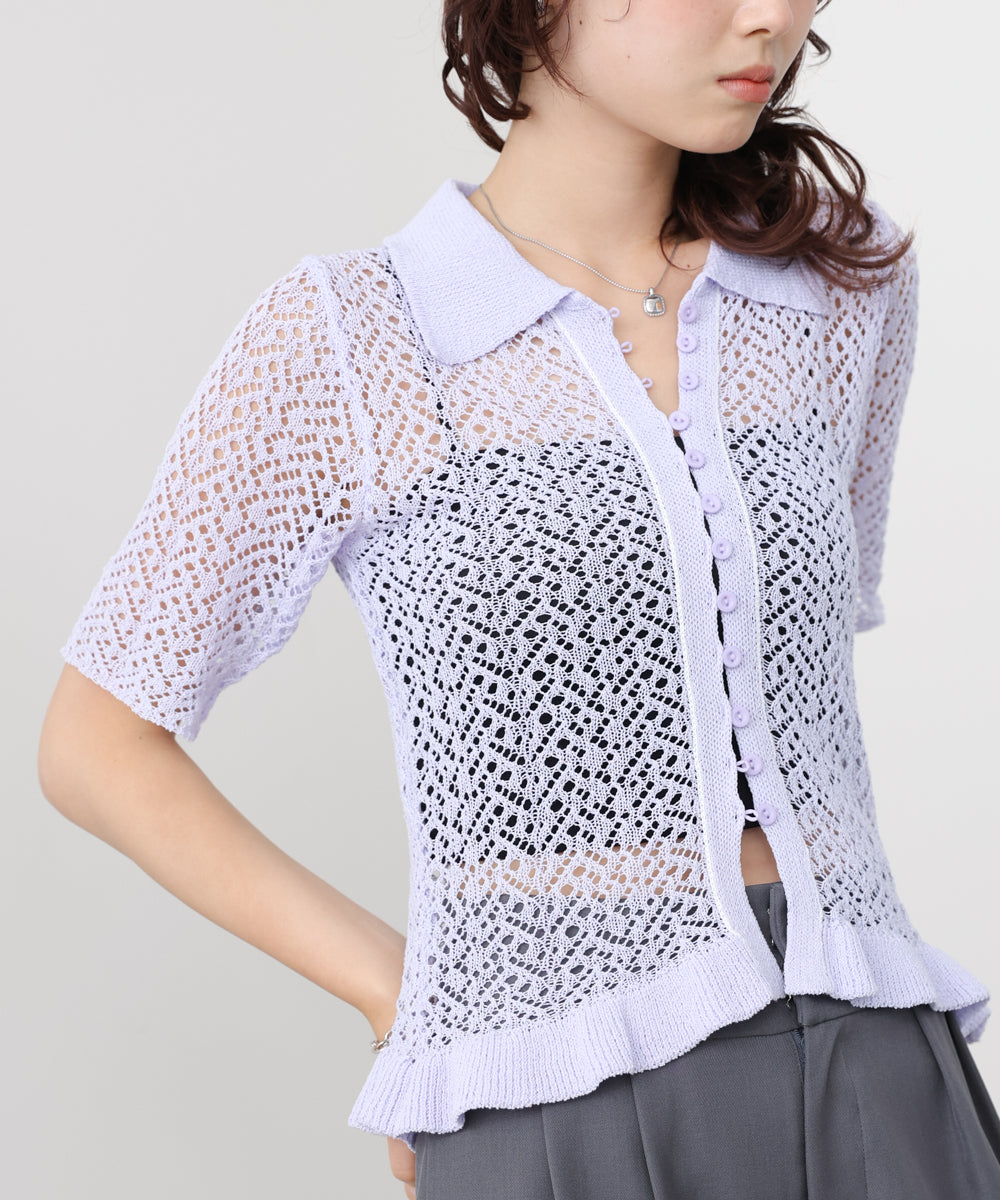 透かし編みニットＣＤ