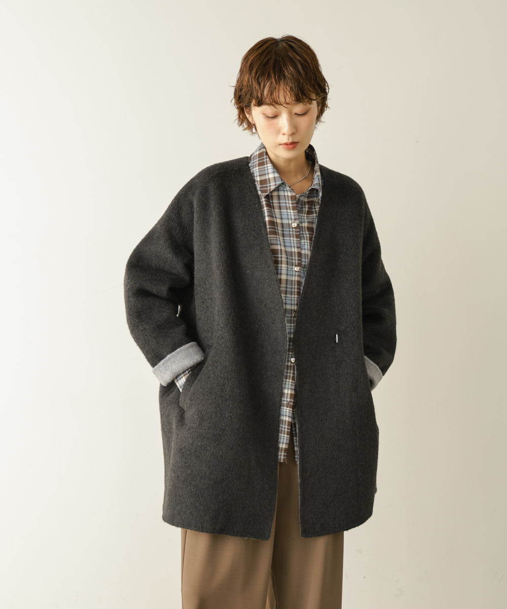 ウールシャギーメルトンコート［10/21発送予定］