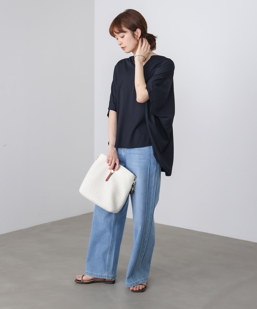 ドットメッシュショルダー