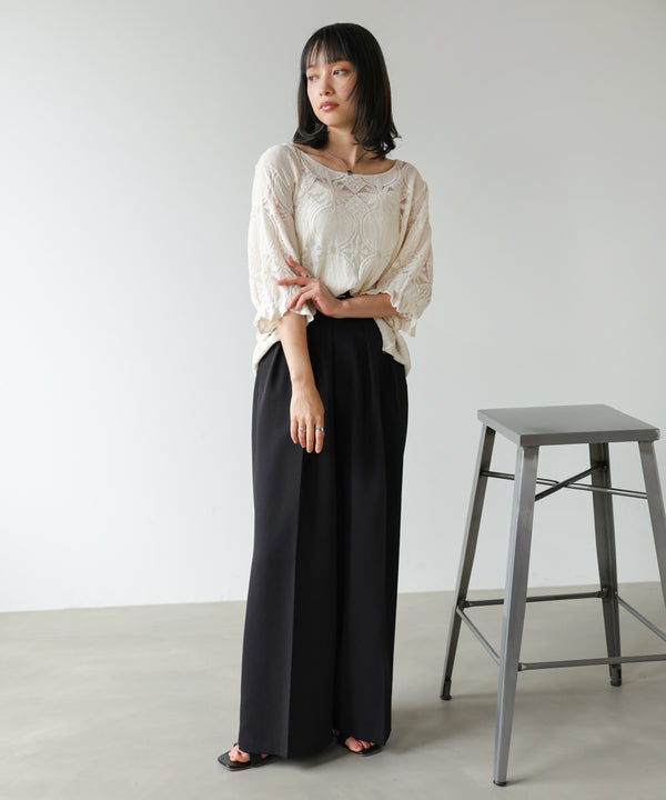 サークルレースプルオーバー