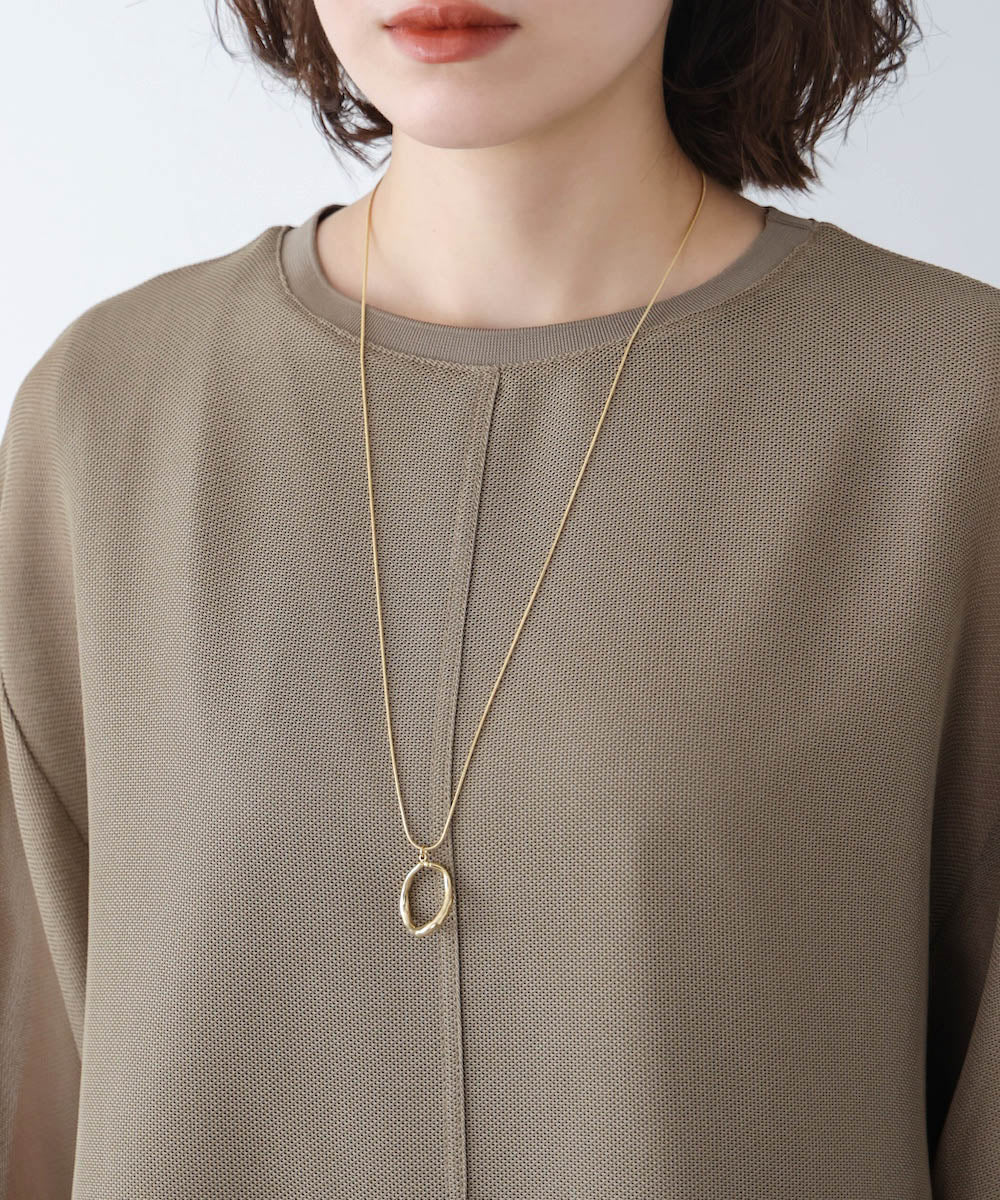 メッシュシアーレイヤードプルオーバー