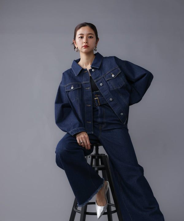 FRINGE DENIM JACKET（ﾌﾘﾝｼﾞﾃﾞﾆﾑｼﾞｬｹｯﾄ）