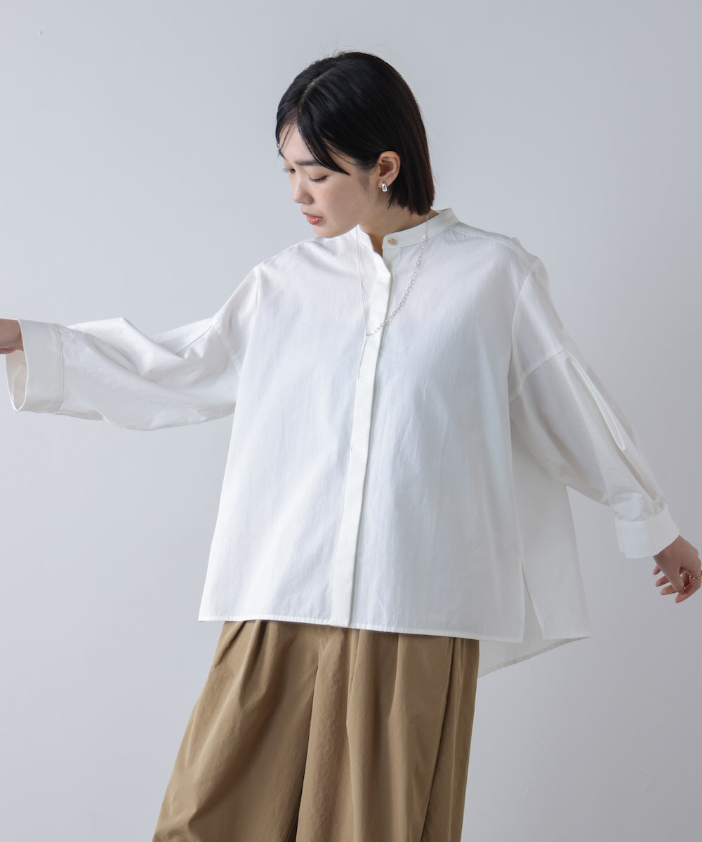 イレギュラータックボリュームシャツ