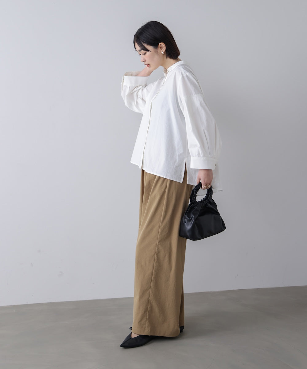 イレギュラータックボリュームシャツ［3/13発送予定］