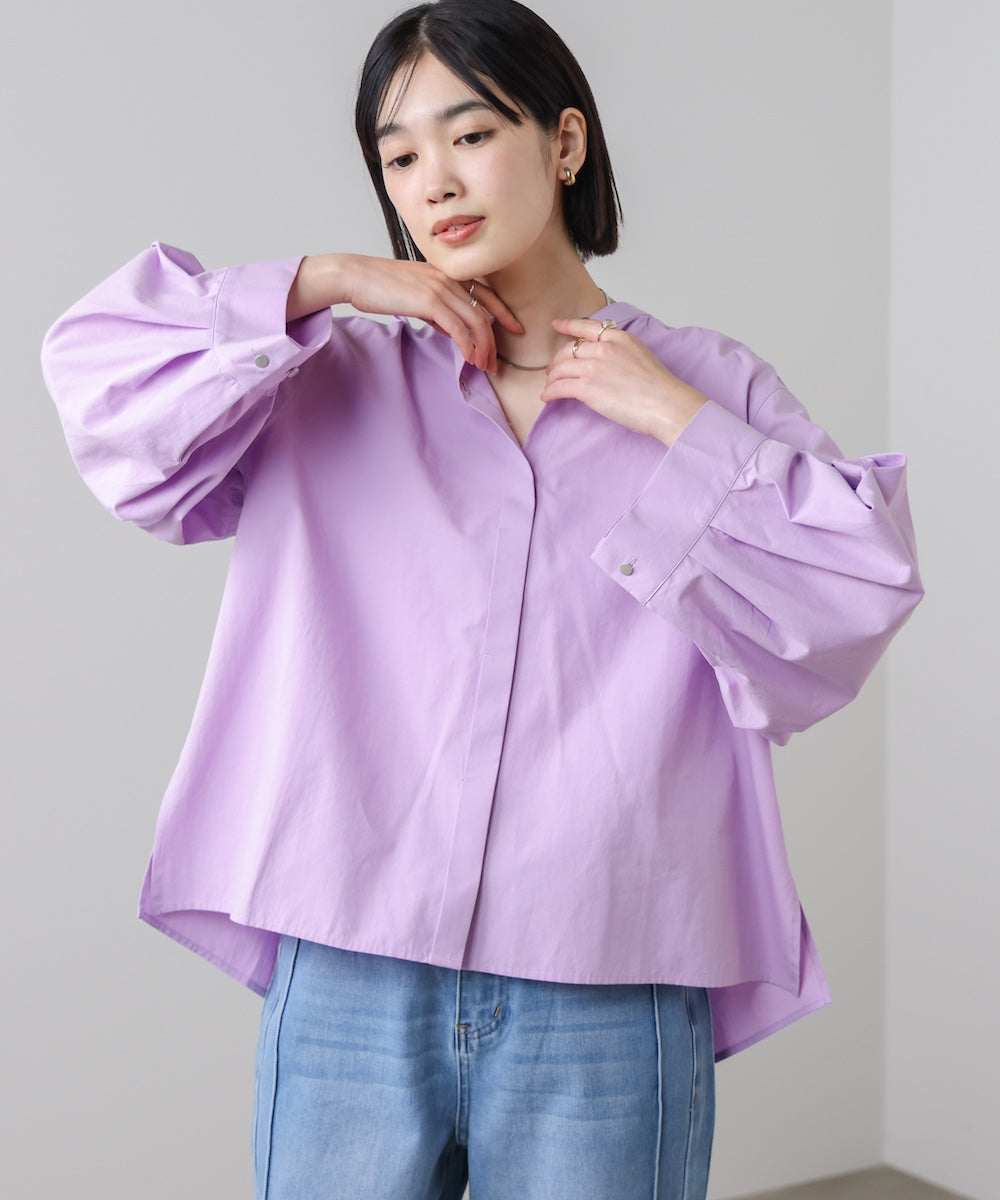 イレギュラータックボリュームシャツ［3/13発送予定］