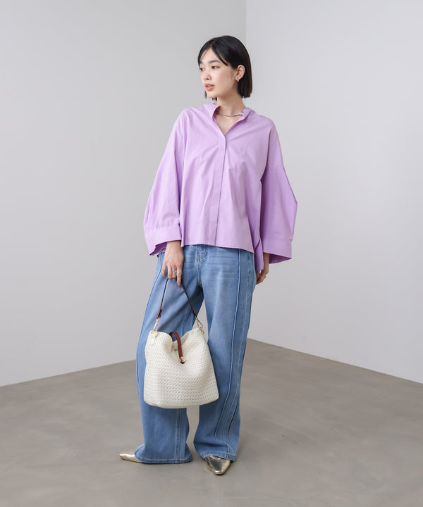 イレギュラータックボリュームシャツ［3/13発送予定］