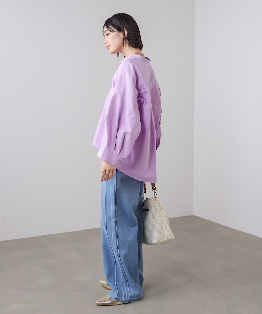 イレギュラータックボリュームシャツ［3/13発送予定］