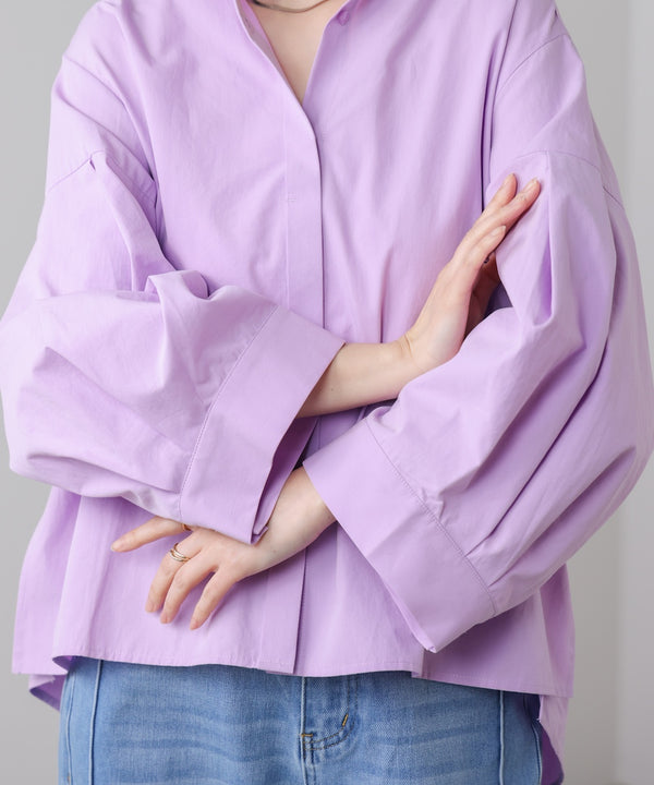 イレギュラータックボリュームシャツ［3/13発送予定］