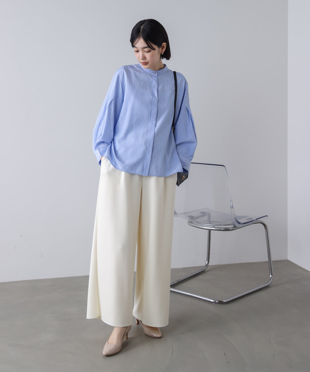 イレギュラータックボリュームシャツ