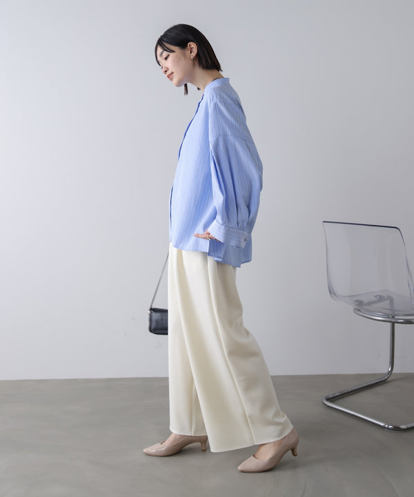 イレギュラータックボリュームシャツ［3/13発送予定］
