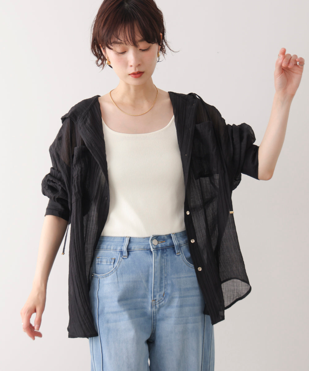 【新色追加】フーデットシャツ