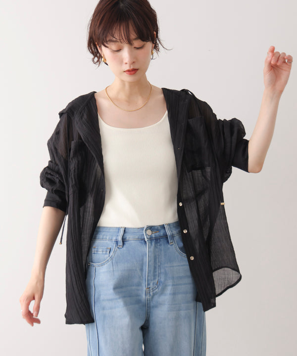 【新色追加】フーデットシャツ