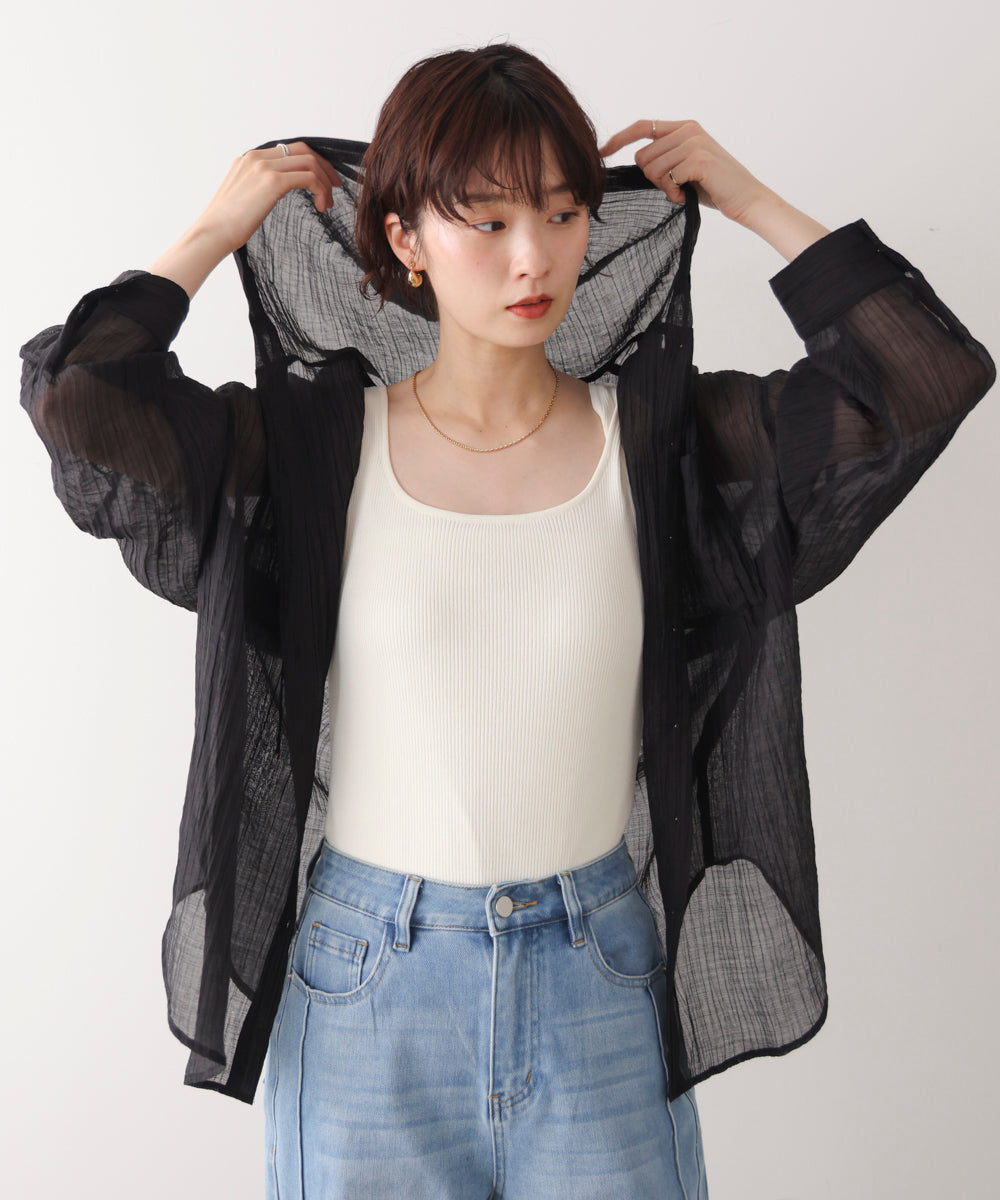 【新色追加】フーデットシャツ