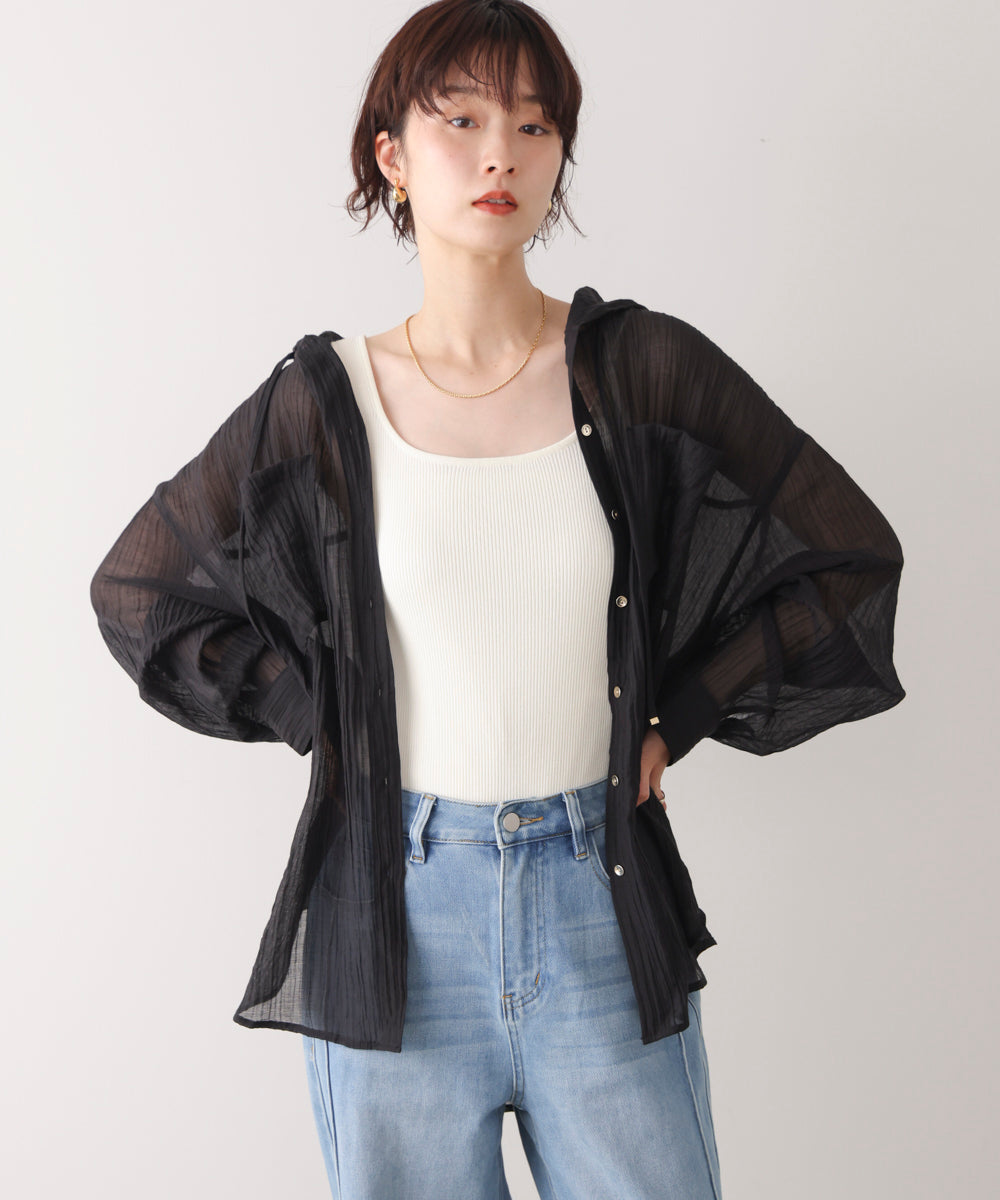 【新色追加】フーデットシャツ