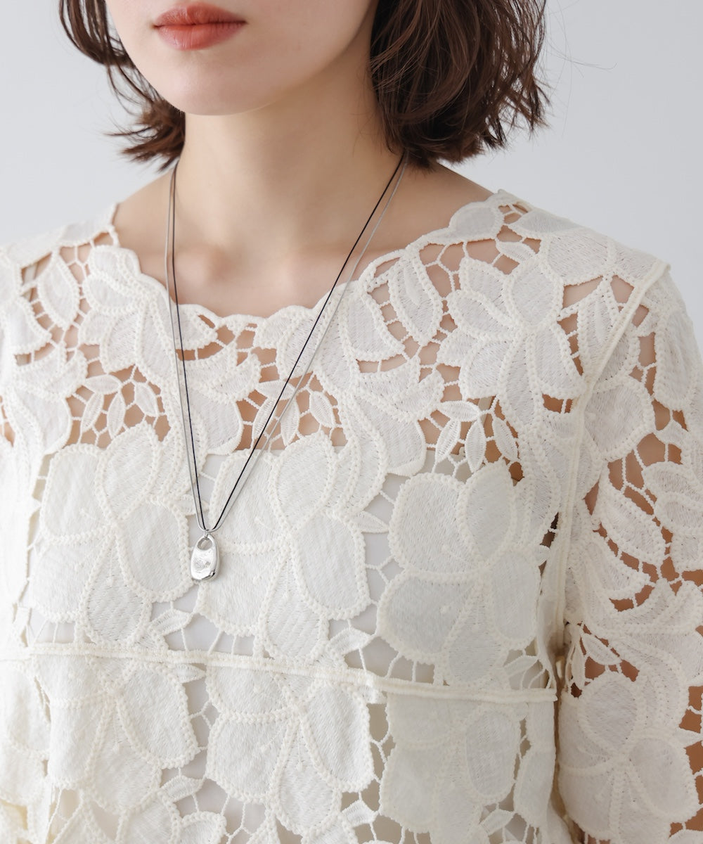 ケミカルレースブラウス［3/27発送予定］