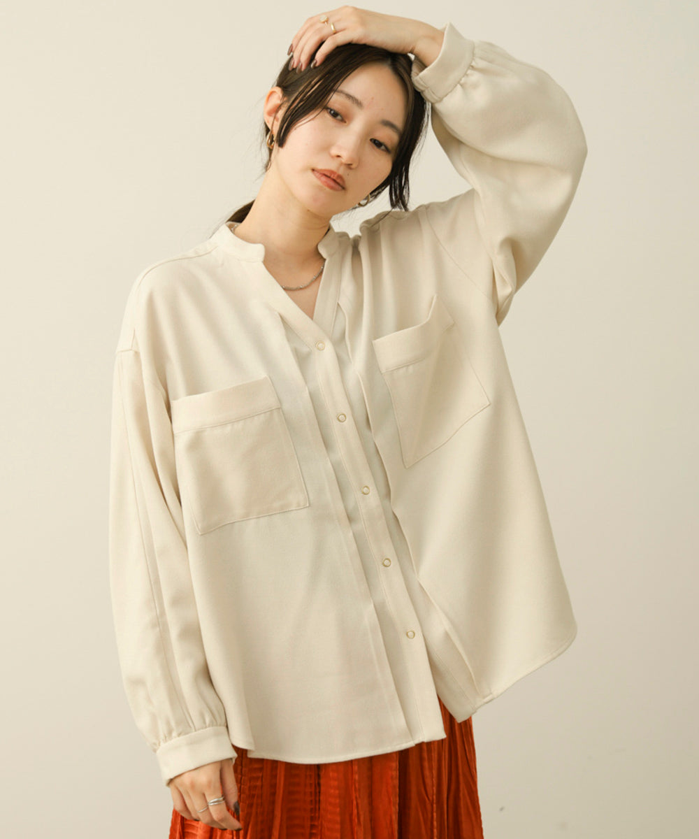 テックウールシャツ［10/9発送予定］