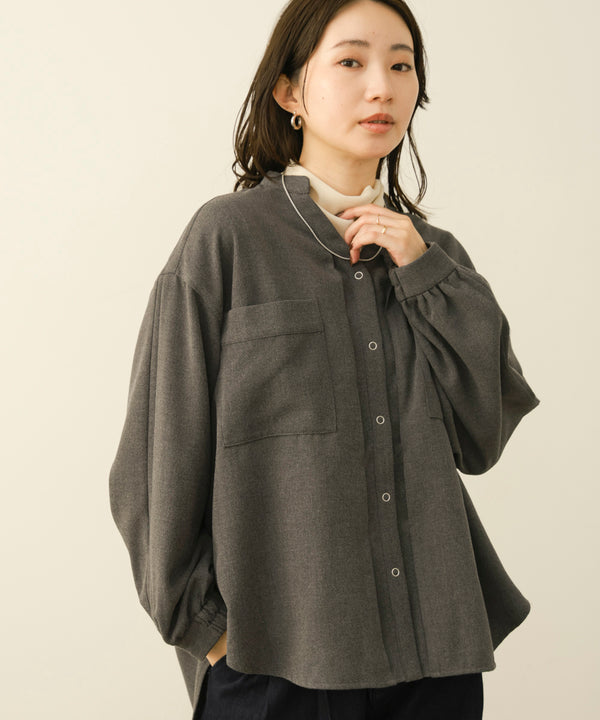 テックウールシャツ［10/9発送予定］