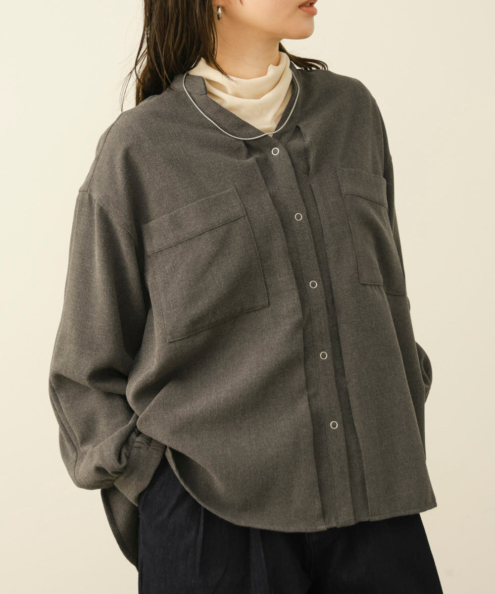 テックウールシャツ［10/9発送予定］