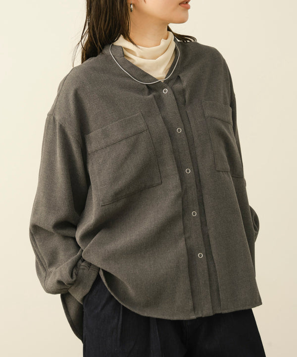テックウールシャツ［10/9発送予定］