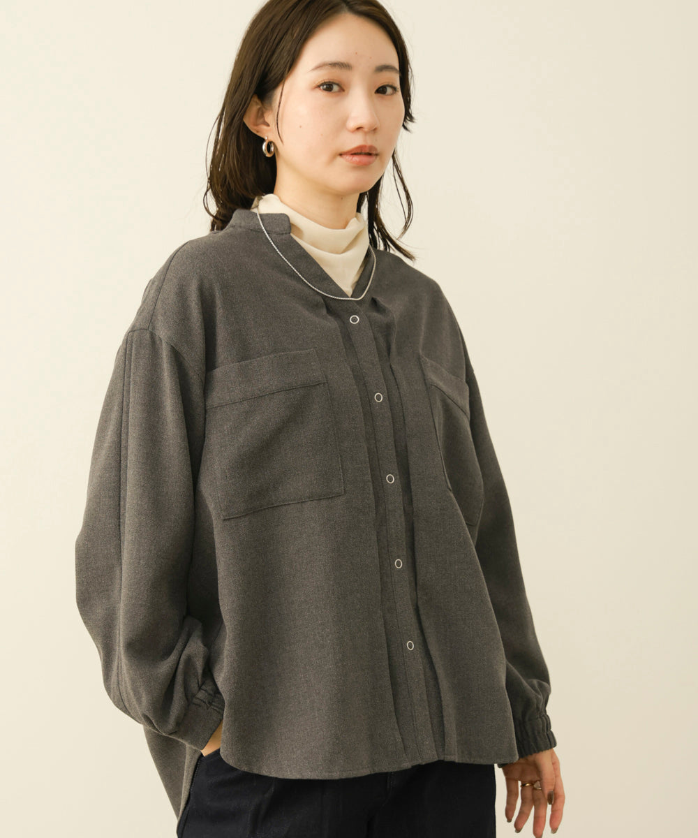 テックウールシャツ［10/9発送予定］