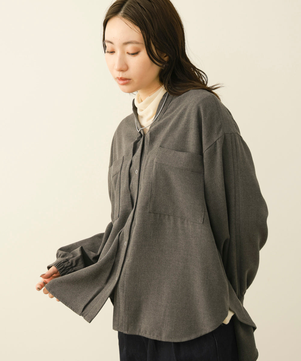 テックウールシャツ［10/9発送予定］