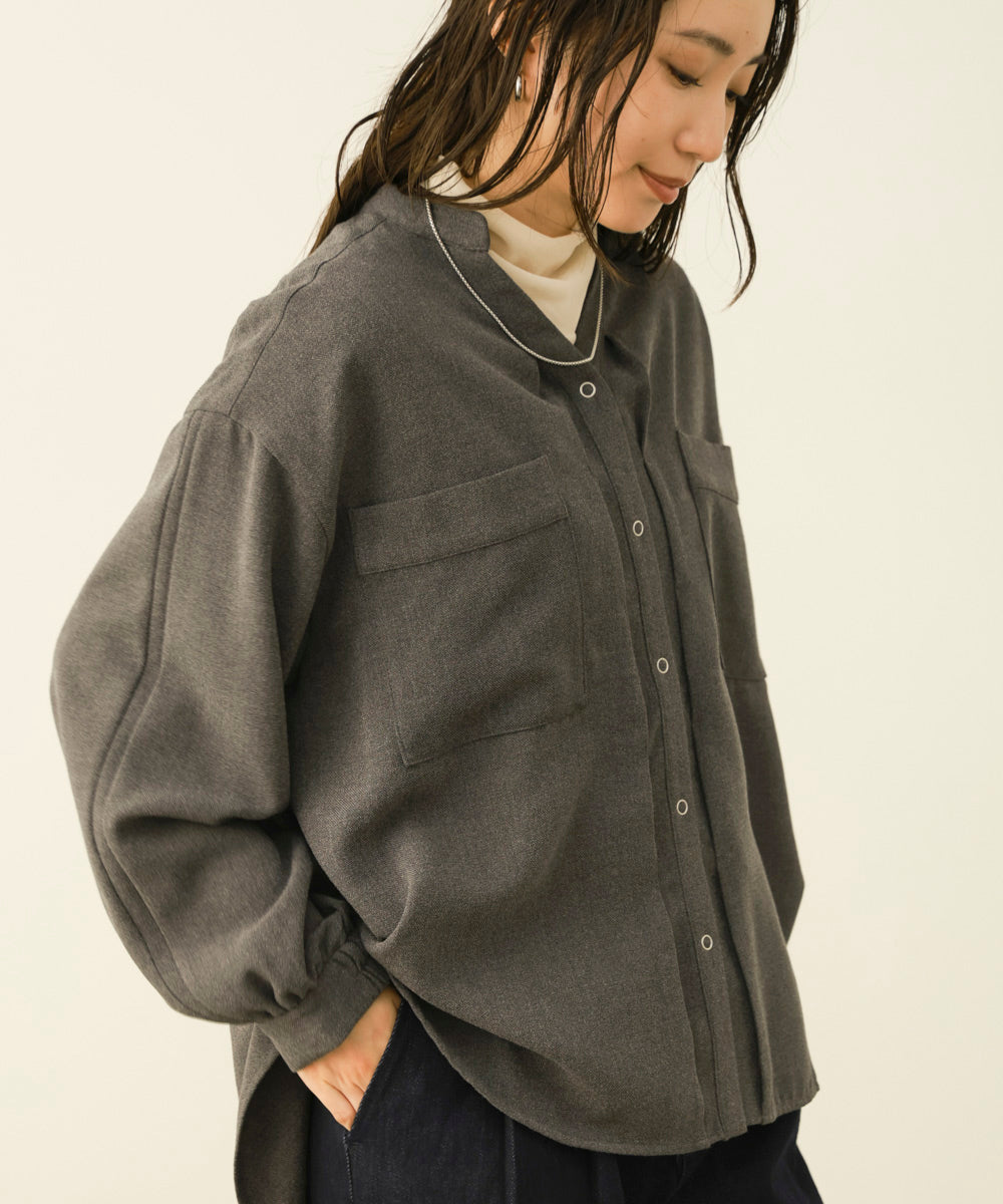 テックウールシャツ［10/9発送予定］