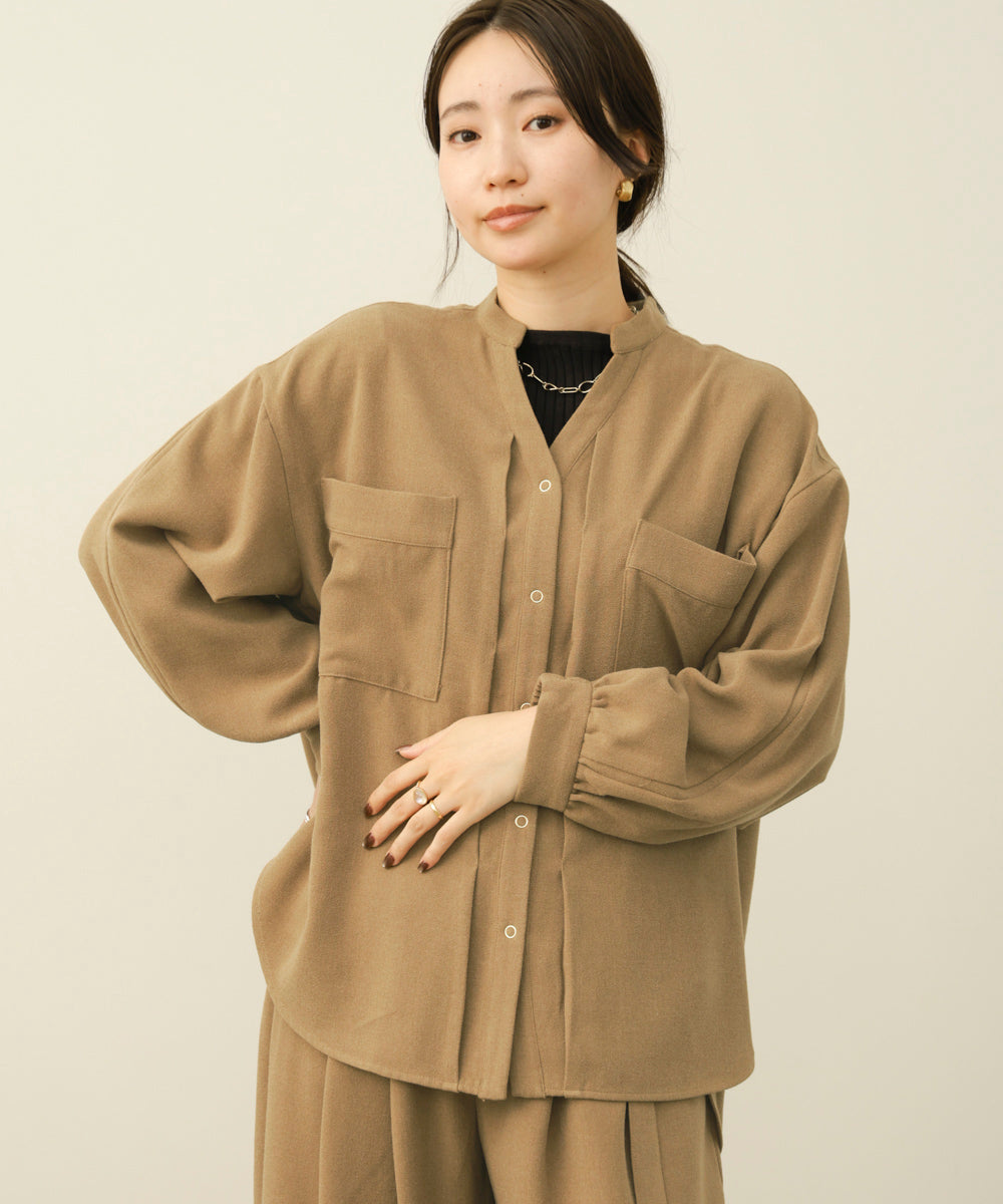 テックウールシャツ［10/9発送予定］