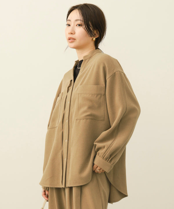 テックウールシャツ［10/9発送予定］