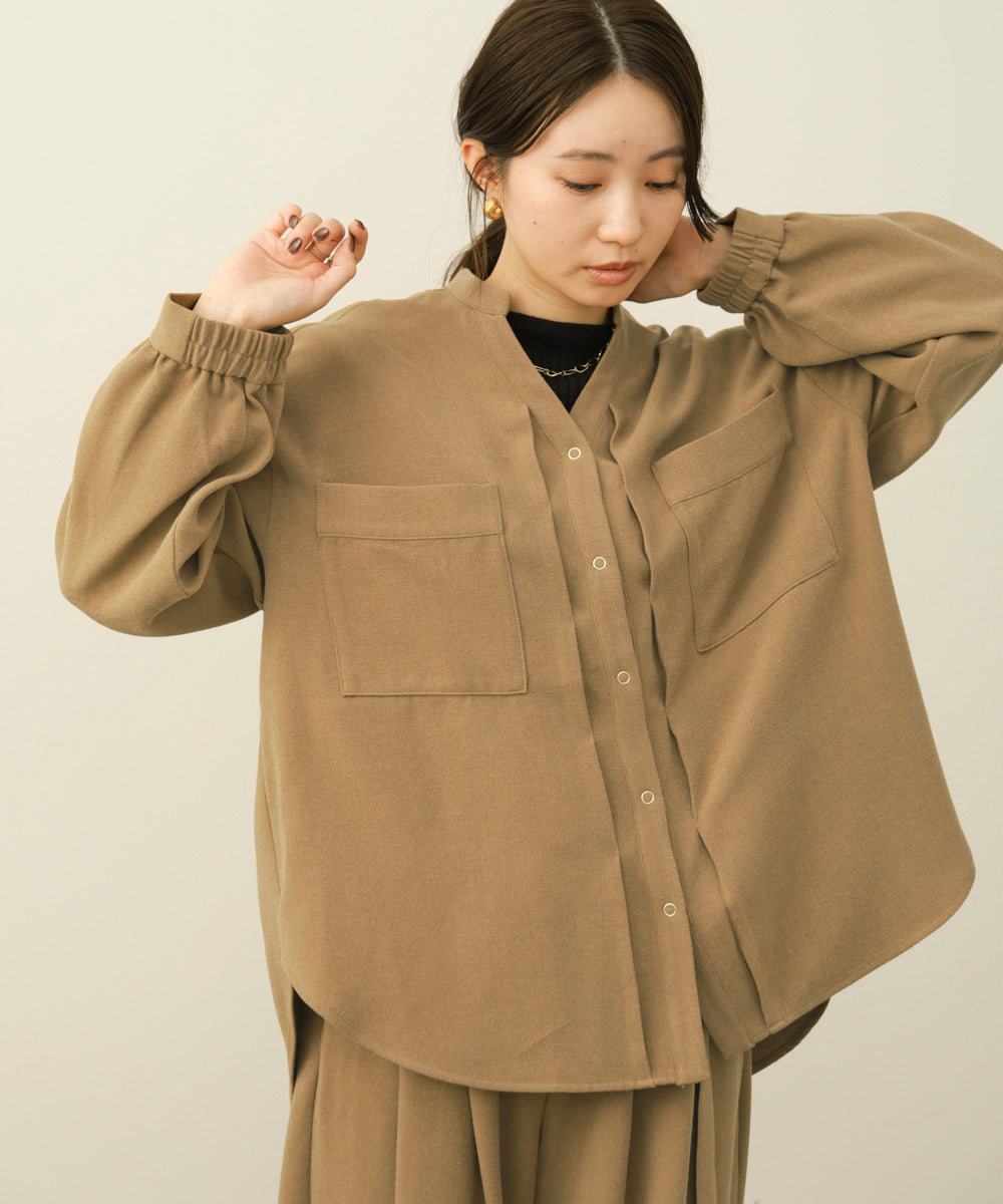 テックウールシャツ［10/9発送予定］