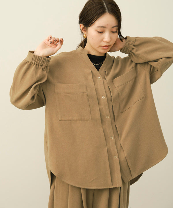 テックウールシャツ［10/9発送予定］