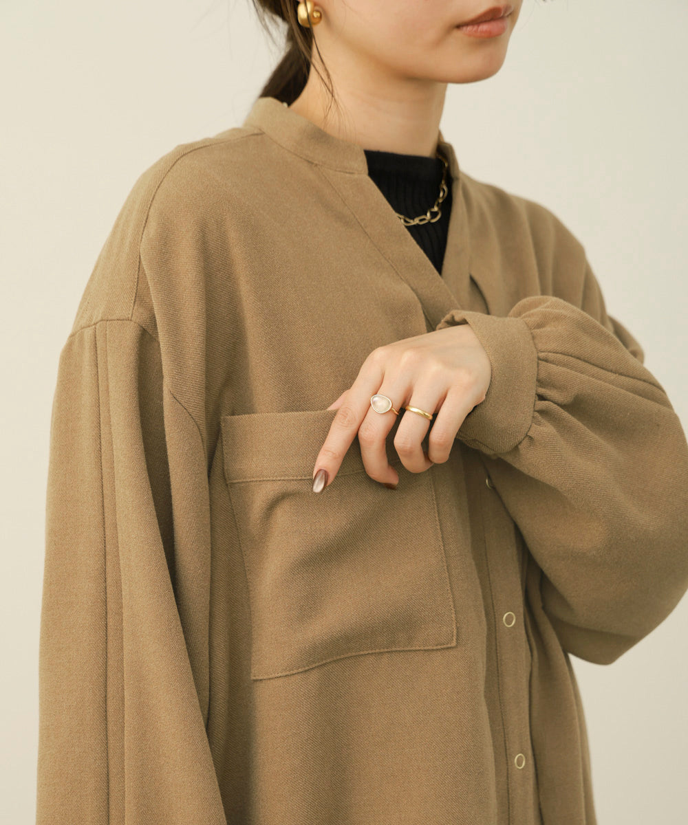 テックウールシャツ［10/9発送予定］