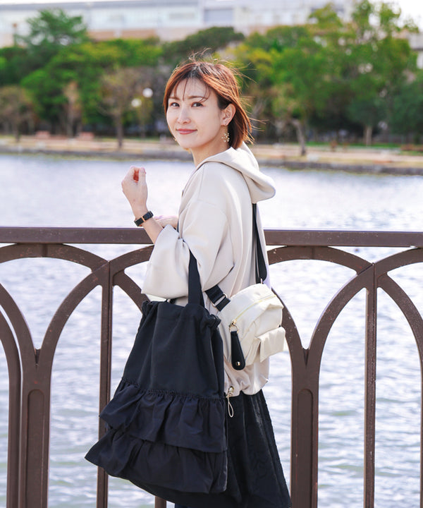 【WEB限定】はあちゅうコラボ  ナイロンバッグMサイズ